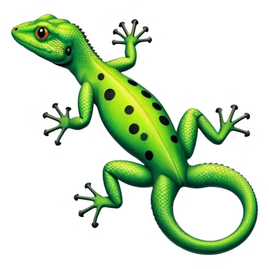 LIZARD which has some really long and large dots on its back. looks like the one on the Hands on Machine learning with scikit learn&tensorflow book sticker