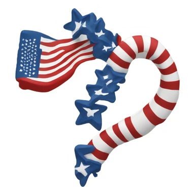 Backbone to USA sticker