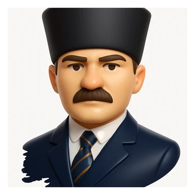 Convert the uploaded image into a 3D Apple-style emoji — preserve the key shapes, colors, and overall composition of the original image. Simplify the forms into clean. Apply glossy textures, soft lighting, smooth shading, and render everything in Apple emoji style on a clean white background

 sticker