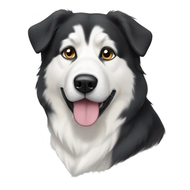 Great Pyrenees husky mix  sticker