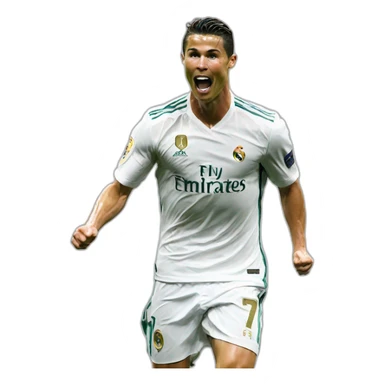 Cristiano Ronaldo célébration sticker