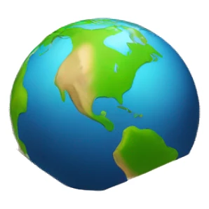 OPEN GIFT BOX WITH A PLANET EARTH INSIDE sticker