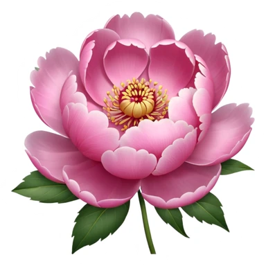 Pink floral drone (peonies flower) sticker