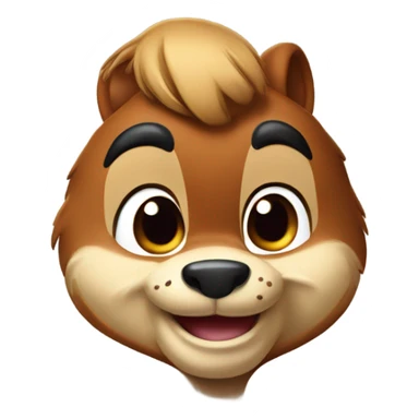 Chip and dale disney sticker