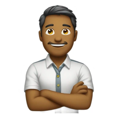 emoji mandando a callar sticker