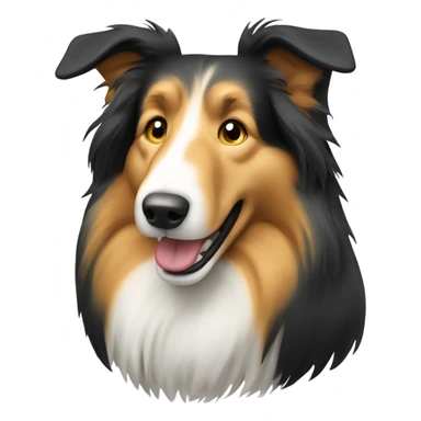 Rough collie  sticker