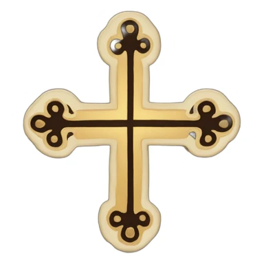 coptic orthodox cross sticker