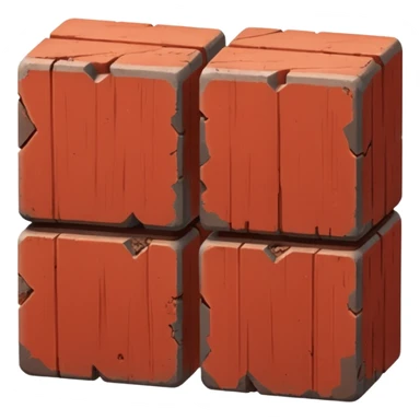 only two Bricks like one in left one in left one in right both close sticker