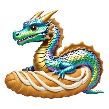 Slick dragon mixed cananoli sticker