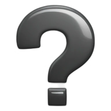 question mark man sticker