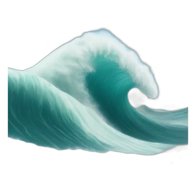Big wave sticker