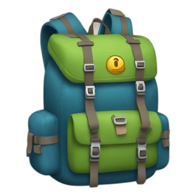 backpacking sticker
