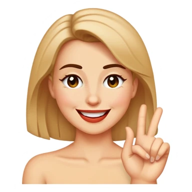 Lisa Barlow winking and saying "I love that" sticker