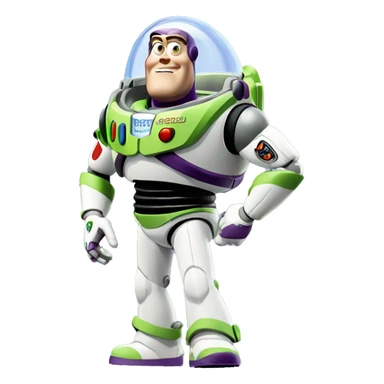 Buzz lightyear fart sticker