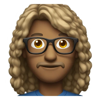 poker player with glasses sticker