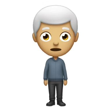 poor person with a lot of money
 sticker