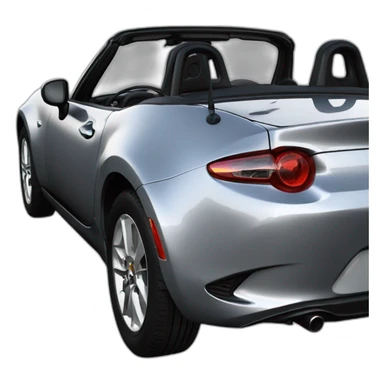 Mazda mx5 grise na sticker