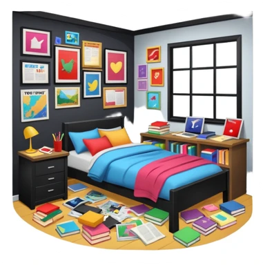 room rented by other students sticker