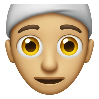 Emoji baggy eyes sticker