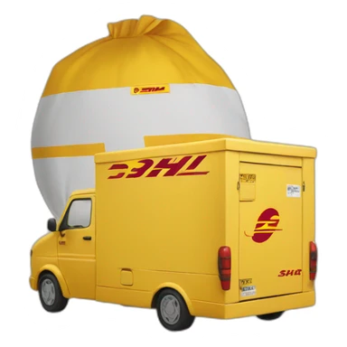 dhl sticker