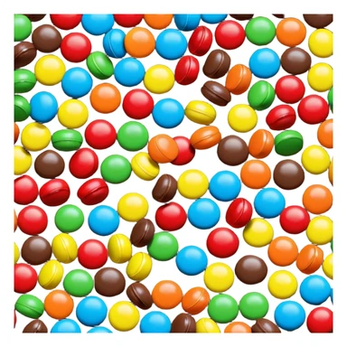 M&M's sticker