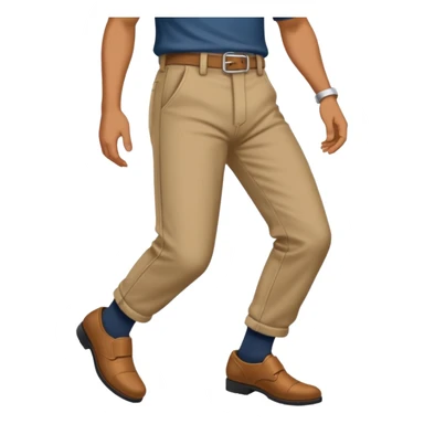 Man caught with pants around ankles  sticker
