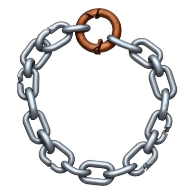 a chain that breaks sticker