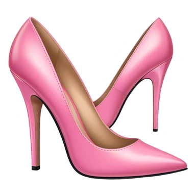 Pink heels sticker