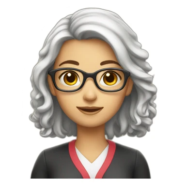 teacher girl sticker