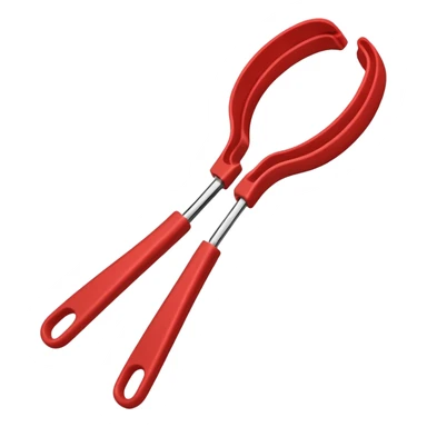 Silicon Kitchen tongs sticker