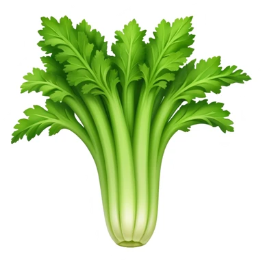 fresh green celery stalk sticker