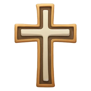 Christian cross sticker