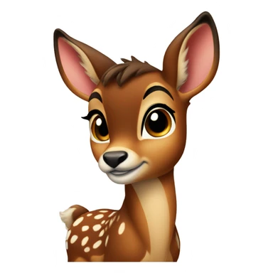 Bambi in love sticker