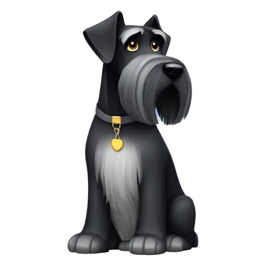 Giant schnauzer  sticker