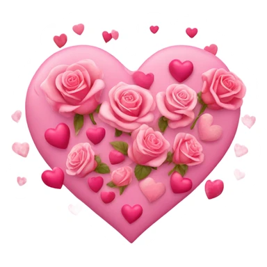 Happy Saint valentine day aesthetic pink sticker