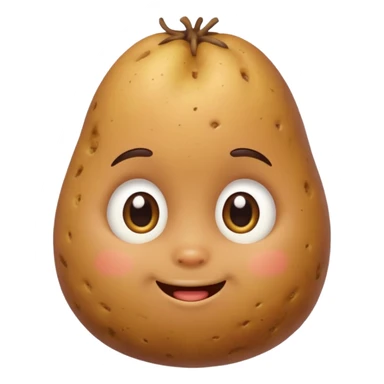 Chibi potato sticker