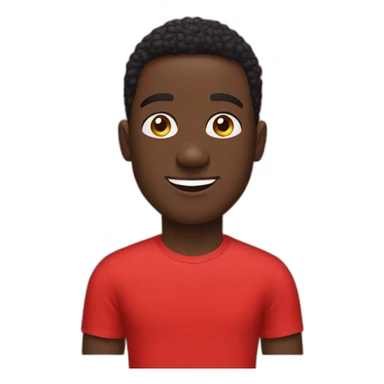 marques brownlee in red tshirt sticker