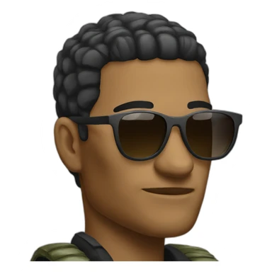 Cobra Tate with sunglasses sticker