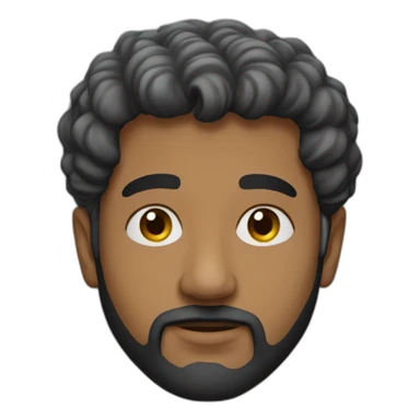 Kingsley Ben-Adir portrait sticker