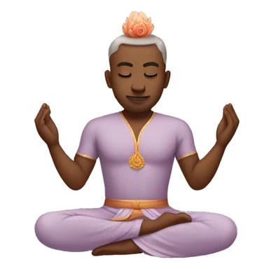 Namaste emoji sticker