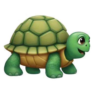 an edible turtle sticker