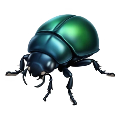dung beetle sticker