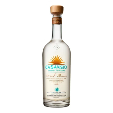 Casamigos bottle sticker