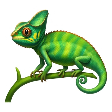 chameleon sticker