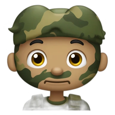 wild abonigen with camouflage on his face sticker