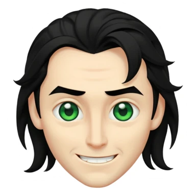 loki winkingg sticker