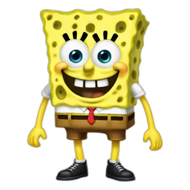 Spongebob Full body sticker