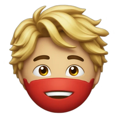 Coeur avec un a dedans sticker