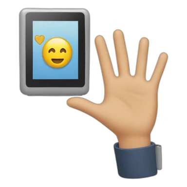 Touchscreen with graphics sticker