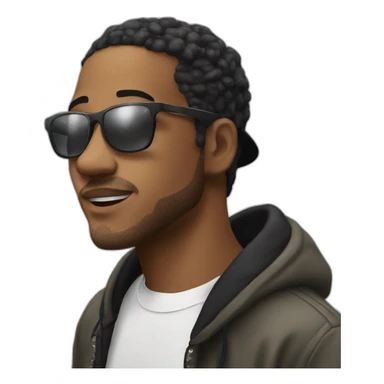 Le rappeur lorenzo sticker